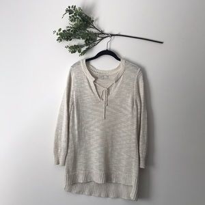 Cream loft sweater